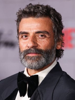 Guatemalalı-Amerikalı aktör Oscar Isaac, Netflix 'in' Frankenstein 'ının Los Angeles galasına 6 Ekim 2025' te Miracle Mile, Los Angeles, Kaliforniya, ABD 'deki Academy Museum of Motion Pictures' a geldi..