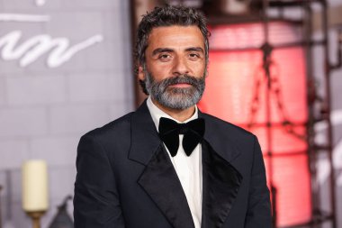 Guatemalalı-Amerikalı aktör Oscar Isaac, Netflix 'in' Frankenstein 'ının Los Angeles galasına 6 Ekim 2025' te Miracle Mile, Los Angeles, Kaliforniya, ABD 'deki Academy Museum of Motion Pictures' a geldi..