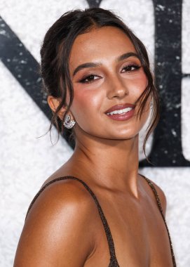 American actress and model Arianna Rivas arrives at the World Premiere Of Universal Pictures And Blumhouse Productions' 'Black Phone 2' held at the TCL Chinese Theatre IMAX on October 8, 2025 in Hollywood, Los Angeles, California, United States. 