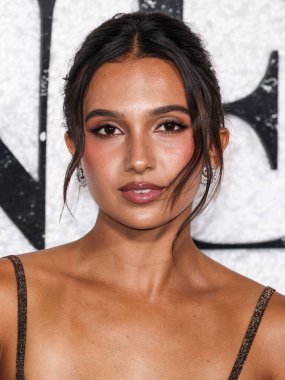 American actress and model Arianna Rivas arrives at the World Premiere Of Universal Pictures And Blumhouse Productions' 'Black Phone 2' held at the TCL Chinese Theatre IMAX on October 8, 2025 in Hollywood, Los Angeles, California, United States. 