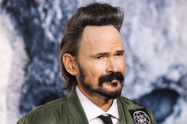 American actor Jeremy Davies arrives at the World Premiere Of Universal Pictures And Blumhouse Productions' 'Black Phone 2' held at the TCL Chinese Theatre IMAX on October 8, 2025 in Hollywood, Los Angeles, California, United States.