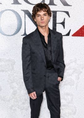 American actor and ballet dancer Mason Thames arrives at the World Premiere Of Universal Pictures And Blumhouse Productions' 'Black Phone 2' held at the TCL Chinese Theatre IMAX on October 8, 2025 in Hollywood, Los Angeles, California, United States.