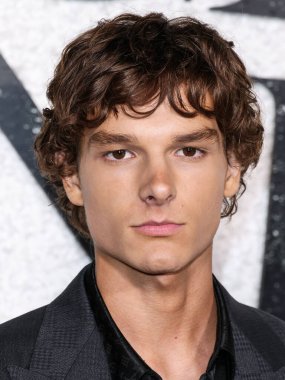 American actor and ballet dancer Mason Thames arrives at the World Premiere Of Universal Pictures And Blumhouse Productions' 'Black Phone 2' held at the TCL Chinese Theatre IMAX on October 8, 2025 in Hollywood, Los Angeles, California, United States.