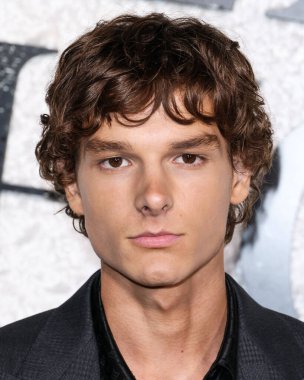 American actor and ballet dancer Mason Thames arrives at the World Premiere Of Universal Pictures And Blumhouse Productions' 'Black Phone 2' held at the TCL Chinese Theatre IMAX on October 8, 2025 in Hollywood, Los Angeles, California, United States.