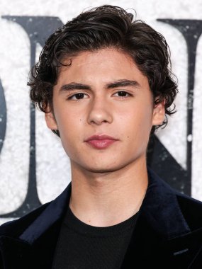 Miguel Mora arrives at the World Premiere Of Universal Pictures And Blumhouse Productions' 'Black Phone 2' held at the TCL Chinese Theatre IMAX on October 8, 2025 in Hollywood, Los Angeles, California, United States. (Photo by Xavier Collin/Image Pre