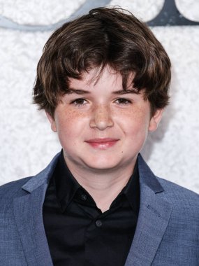 Simon Webster arrives at the World Premiere Of Universal Pictures And Blumhouse Productions' 'Black Phone 2' held at the TCL Chinese Theatre IMAX on October 8, 2025 in Hollywood, Los Angeles, California, United States. 