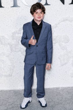 Simon Webster arrives at the World Premiere Of Universal Pictures And Blumhouse Productions' 'Black Phone 2' held at the TCL Chinese Theatre IMAX on October 8, 2025 in Hollywood, Los Angeles, California, United States. 