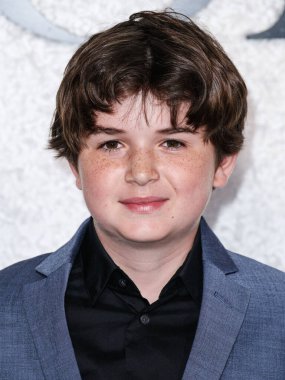 Simon Webster arrives at the World Premiere Of Universal Pictures And Blumhouse Productions' 'Black Phone 2' held at the TCL Chinese Theatre IMAX on October 8, 2025 in Hollywood, Los Angeles, California, United States. 