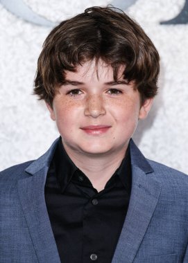 Simon Webster arrives at the World Premiere Of Universal Pictures And Blumhouse Productions' 'Black Phone 2' held at the TCL Chinese Theatre IMAX on October 8, 2025 in Hollywood, Los Angeles, California, United States. 