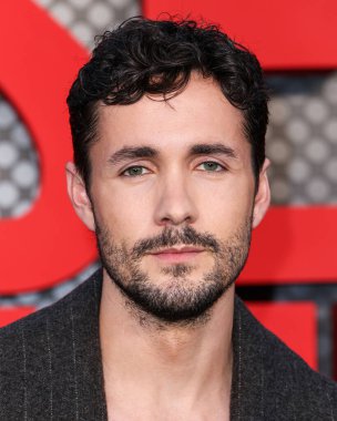 American and British actor Jonah Hauer-King arrives at the Los Angeles Special Screening Of Netflix's 'A House of Dynamite' held at The Egyptian Theatre Hollywood on October 9, 2025 in Hollywood, Los Angeles, California, United States.