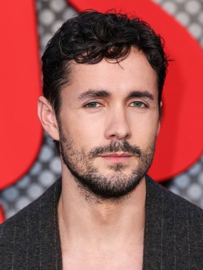 American and British actor Jonah Hauer-King arrives at the Los Angeles Special Screening Of Netflix's 'A House of Dynamite' held at The Egyptian Theatre Hollywood on October 9, 2025 in Hollywood, Los Angeles, California, United States.
