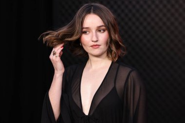 American actress, producer, and soundtrack contributor Kaitlyn Dever arrives at the Los Angeles Special Screening Of Netflix's 'A House of Dynamite' held at The Egyptian Theatre Hollywood on October 9, 2025 in Hollywood, Los Angeles, California