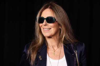 American film director, producer, and screenwriter Kathryn Bigelow arrives at the Los Angeles Special Screening Of Netflix's 'A House of Dynamite' held at The Egyptian Theatre Hollywood on October 9, 2025 in Hollywood, Los Angeles, California, USA