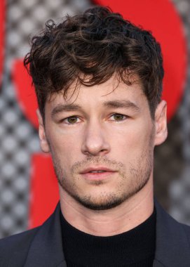 American actor Kyle Allen arrives at the Los Angeles Special Screening Of Netflix's 'A House of Dynamite' held at The Egyptian Theatre Hollywood on October 9, 2025 in Hollywood, Los Angeles, California, United States. 