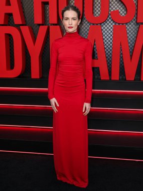 American actress Willa Fitzgerald arrives at the Los Angeles Special Screening Of Netflix's 'A House of Dynamite' held at The Egyptian Theatre Hollywood on October 9, 2025 in Hollywood, Los Angeles, California, United States.