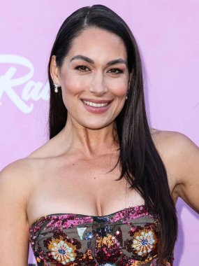 American media personality and retired professional wrestler Brie Bella (Brie Garcia, Brianna Monique Danielson) arrives at the 35th Annual EMA Awards Gala 2025 held at CBS Radford Studio Center on October 11, 2025 in Studio City, LA, CA, USA.