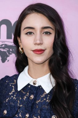 American actress Caylee Cowan arrives at the 35th Annual EMA (Environmental Media Association) Awards Gala 2025 held at CBS Radford Studio Center on October 11, 2025 in Studio City, Los Angeles, California, United States.