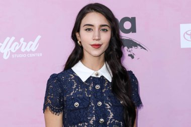 American actress Caylee Cowan arrives at the 35th Annual EMA (Environmental Media Association) Awards Gala 2025 held at CBS Radford Studio Center on October 11, 2025 in Studio City, Los Angeles, California, United States.