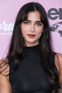 Australian model Elisha Herbert arrives at the 35th Annual EMA (Environmental Media Association) Awards Gala 2025 held at CBS Radford Studio Center on October 11, 2025 in Studio City, Los Angeles, California, United States.