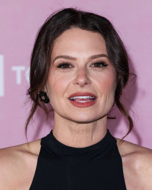 American actress and theater director Katie Lowes arrives at the 35th Annual EMA (Environmental Media Association) Awards Gala 2025 held at CBS Radford Studio Center on October 11, 2025 in Studio City, Los Angeles, California, United States.