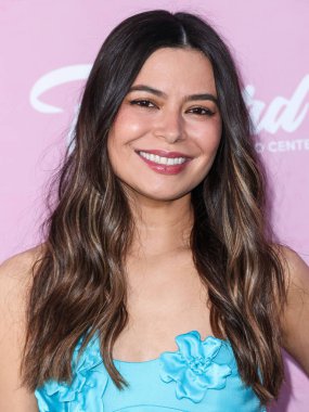 American actress, singer, songwriter, and producer Miranda Cosgrove arrives at the 35th Annual EMA (Environmental Media Association) Awards Gala 2025 held at CBS Radford Studio Center on October 11, 2025 in Studio City, Los Angeles, California, USA.
