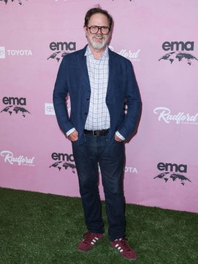American actor, comedian, writer, producer, director, and podcaster Rainn Wilson arrives at the 35th Annual EMA (Environmental Media Association) Awards Gala 2025 held at CBS Radford Studio Center on October 11, 2025 in Studio City, LA, CA, USA.