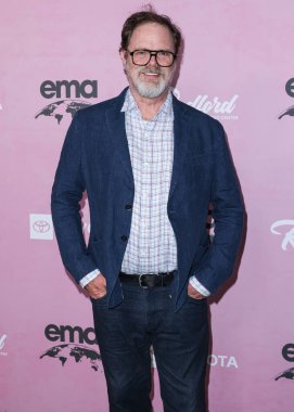 American actor, comedian, writer, producer, director, and podcaster Rainn Wilson arrives at the 35th Annual EMA (Environmental Media Association) Awards Gala 2025 held at CBS Radford Studio Center on October 11, 2025 in Studio City, LA, CA, USA.