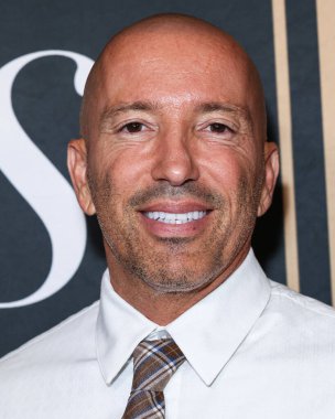 Founder and President of The Oppenheim Group Jason Oppenheim arrives at the 2nd Annual Gurus Awards Presented by Gurus Magazine held at Cicada Restaurant and Lounge at Oviatt Building at The Olive on October 12, 2025 in Los Angeles, California