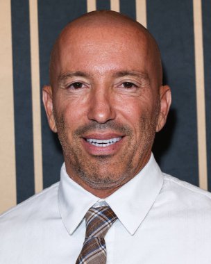 Founder and President of The Oppenheim Group Jason Oppenheim arrives at the 2nd Annual Gurus Awards Presented by Gurus Magazine held at Cicada Restaurant and Lounge at Oviatt Building at The Olive on October 12, 2025 in Los Angeles, California