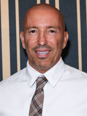 Founder and President of The Oppenheim Group Jason Oppenheim arrives at the 2nd Annual Gurus Awards Presented by Gurus Magazine held at Cicada Restaurant and Lounge at Oviatt Building at The Olive on October 12, 2025 in Los Angeles, California
