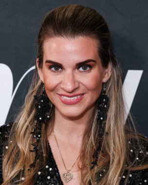 Rachel McCord arrives at the 2nd Annual Gurus Awards Presented by Gurus Magazine held at Cicada Restaurant and Lounge at Oviatt Building at The Olive on October 12, 2025 in Los Angeles, California, United States. 