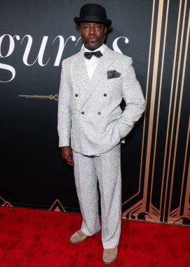 American actor and singer Taye Diggs arrives at the 2nd Annual Gurus Awards Presented by Gurus Magazine held at Cicada Restaurant and Lounge at Oviatt Building at The Olive on October 12, 2025 in Los Angeles, California, United States. 