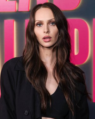 American actress and producer Bailee MyKell Cowperthwaite arrives at the Los Angeles Special Screening Of Netflix's 'Ballad Of A Small Player' held at The Egyptian Theatre Hollywood on October 14, 2025 in Hollywood, Los Angeles, California, USA.