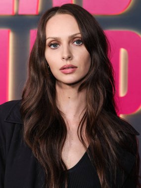 American actress and producer Bailee MyKell Cowperthwaite arrives at the Los Angeles Special Screening Of Netflix's 'Ballad Of A Small Player' held at The Egyptian Theatre Hollywood on October 14, 2025 in Hollywood, Los Angeles, California, USA.