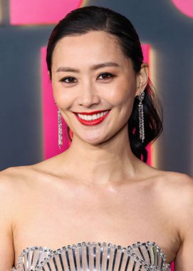 Chinese-American actress and singer Fala Chen arrives at the Los Angeles Special Screening Of Netflix's 'Ballad Of A Small Player' held at The Egyptian Theatre Hollywood on October 14, 2025 in Hollywood, Los Angeles, California, United States.