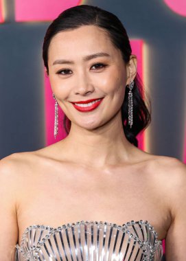 Chinese-American actress and singer Fala Chen arrives at the Los Angeles Special Screening Of Netflix's 'Ballad Of A Small Player' held at The Egyptian Theatre Hollywood on October 14, 2025 in Hollywood, Los Angeles, California, United States.