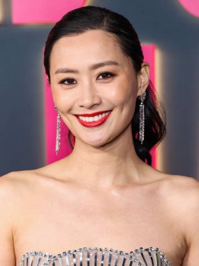 Chinese-American actress and singer Fala Chen arrives at the Los Angeles Special Screening Of Netflix's 'Ballad Of A Small Player' held at The Egyptian Theatre Hollywood on October 14, 2025 in Hollywood, Los Angeles, California, United States.