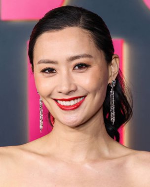 Chinese-American actress and singer Fala Chen arrives at the Los Angeles Special Screening Of Netflix's 'Ballad Of A Small Player' held at The Egyptian Theatre Hollywood on October 14, 2025 in Hollywood, Los Angeles, California, United States.