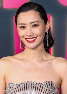Chinese-American actress and singer Fala Chen arrives at the Los Angeles Special Screening Of Netflix's 'Ballad Of A Small Player' held at The Egyptian Theatre Hollywood on October 14, 2025 in Hollywood, Los Angeles, California, United States.