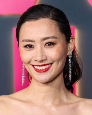 Chinese-American actress and singer Fala Chen arrives at the Los Angeles Special Screening Of Netflix's 'Ballad Of A Small Player' held at The Egyptian Theatre Hollywood on October 14, 2025 in Hollywood, Los Angeles, California, United States.