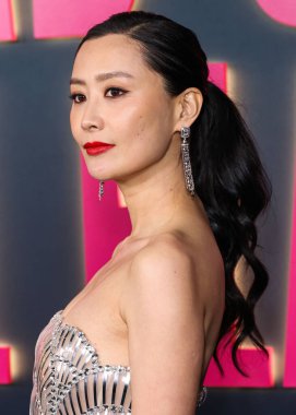 Chinese-American actress and singer Fala Chen arrives at the Los Angeles Special Screening Of Netflix's 'Ballad Of A Small Player' held at The Egyptian Theatre Hollywood on October 14, 2025 in Hollywood, Los Angeles, California, United States.