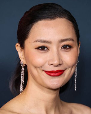 Chinese-American actress and singer Fala Chen arrives at the Los Angeles Special Screening Of Netflix's 'Ballad Of A Small Player' held at The Egyptian Theatre Hollywood on October 14, 2025 in Hollywood, Los Angeles, California, United States.
