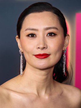 Chinese-American actress and singer Fala Chen arrives at the Los Angeles Special Screening Of Netflix's 'Ballad Of A Small Player' held at The Egyptian Theatre Hollywood on October 14, 2025 in Hollywood, Los Angeles, California, United States.