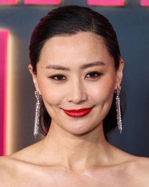 Chinese-American actress and singer Fala Chen arrives at the Los Angeles Special Screening Of Netflix's 'Ballad Of A Small Player' held at The Egyptian Theatre Hollywood on October 14, 2025 in Hollywood, Los Angeles, California, United States.