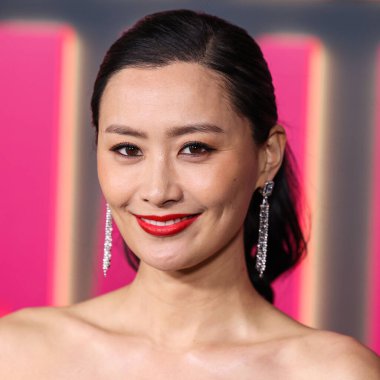 Chinese-American actress and singer Fala Chen arrives at the Los Angeles Special Screening Of Netflix's 'Ballad Of A Small Player' held at The Egyptian Theatre Hollywood on October 14, 2025 in Hollywood, Los Angeles, California, United States.
