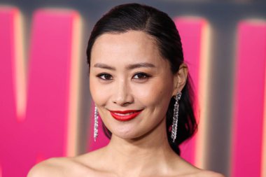 Chinese-American actress and singer Fala Chen arrives at the Los Angeles Special Screening Of Netflix's 'Ballad Of A Small Player' held at The Egyptian Theatre Hollywood on October 14, 2025 in Hollywood, Los Angeles, California, United States.