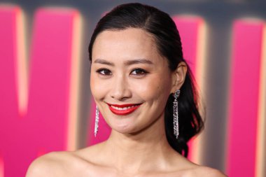Chinese-American actress and singer Fala Chen arrives at the Los Angeles Special Screening Of Netflix's 'Ballad Of A Small Player' held at The Egyptian Theatre Hollywood on October 14, 2025 in Hollywood, Los Angeles, California, United States.