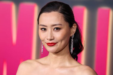 Chinese-American actress and singer Fala Chen arrives at the Los Angeles Special Screening Of Netflix's 'Ballad Of A Small Player' held at The Egyptian Theatre Hollywood on October 14, 2025 in Hollywood, Los Angeles, California, United States.
