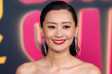 Chinese-American actress and singer Fala Chen arrives at the Los Angeles Special Screening Of Netflix's 'Ballad Of A Small Player' held at The Egyptian Theatre Hollywood on October 14, 2025 in Hollywood, Los Angeles, California, United States.