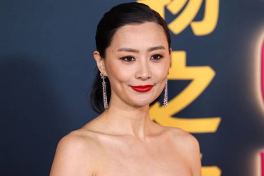 Chinese-American actress and singer Fala Chen arrives at the Los Angeles Special Screening Of Netflix's 'Ballad Of A Small Player' held at The Egyptian Theatre Hollywood on October 14, 2025 in Hollywood, Los Angeles, California, United States.